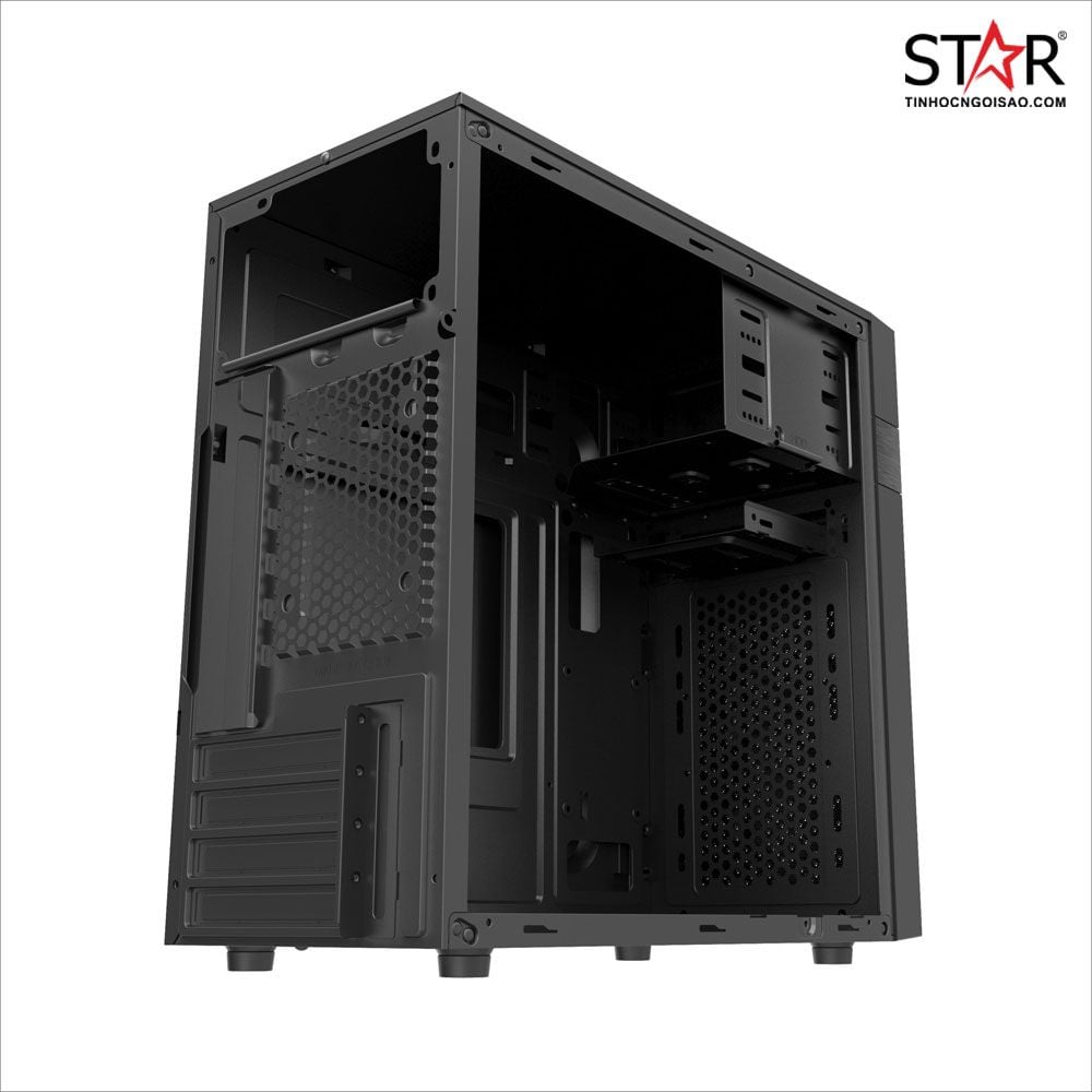 Thùng máy Case Jetek Game V12A (Tặng 1 Fan RGB)