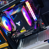  PC Gaming STAR GIGABYTE Recy | Intel I3 12100F/ RTX 3050 6G/ H610/ RAM 16GB/ SSD 512GB 
