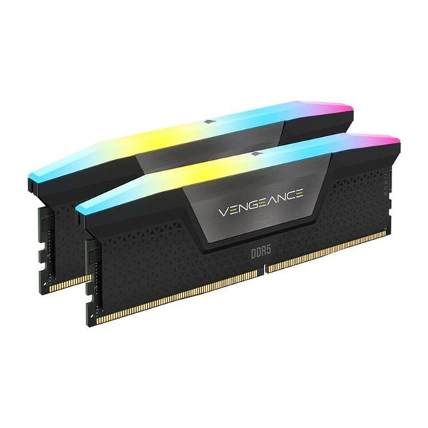  RAM PC Corsair Vengeance 32GB RGB DDR5 | (2x16GB), 6000MHz, Intel/AMD CMH32GX5M2E6000C36 