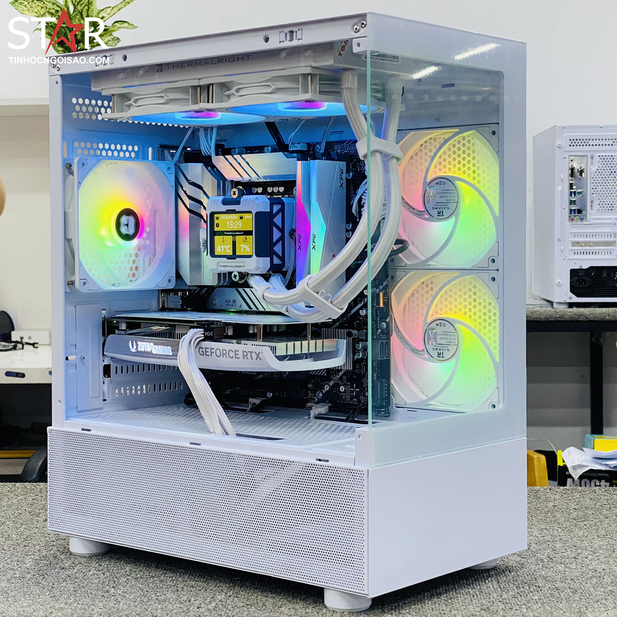 PC Gaming STAR CHICKEN AQUA | I5 13400F/ RTX 4060, Intel