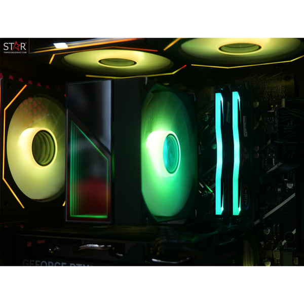  PC Gaming STAR Magic | Intel i5 12400F, RTX 4060 8G, B760M, RAM 16GB, SSD 500GB 