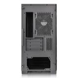  Thùng máy Thermaltake S100 Tempered Glass | Đen, Kèm sẵn 1 Fan Đen 