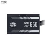  Nguồn Cooler Master 650W MWE 650 V2 80 Plus White (MPE-6501-ACABW) 