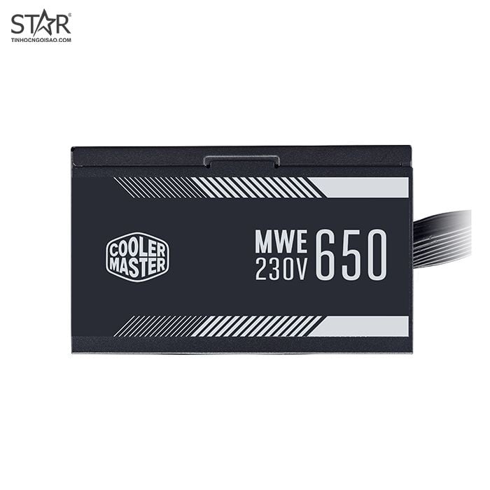 Nguồn Cooler Master 650W MWE 650 V2 80 Plus White (MPE-6501-ACABW)