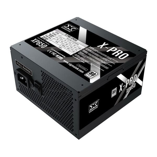  Nguồn máy tính Xigmatek X-Pro Xp650 - 80 Plus Standard | Non Modular, ATX 