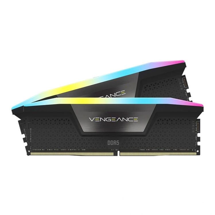 Ram Corsair Vengeance RGB 32GB | 2 x 16GB, DDR5, 6000MHz (CMH32GX5M2E6000C36)