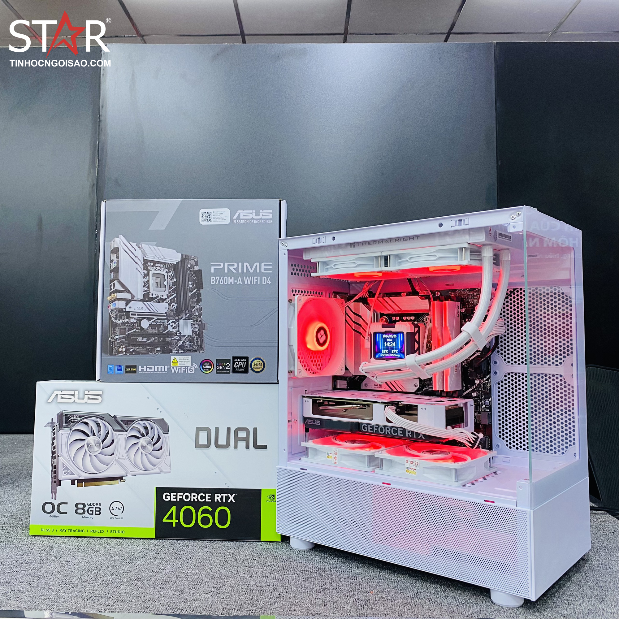 PC Gaming STAR PHOENIX | I5 12400F, RTX 4060, Intel