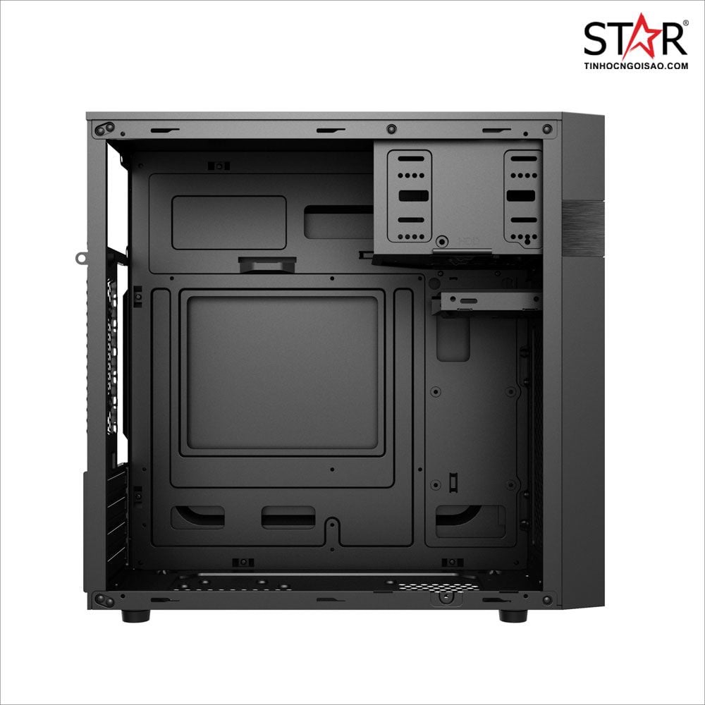 Thùng máy Case Jetek Game V12A (Tặng 1 Fan RGB)