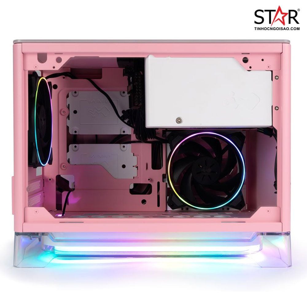 Thùng máy Case InWin A1 Plus Pink Mini-ITX Tower (Hồng)