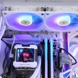  Tản nhiệt nước Thermalright Frozen Warframe 240 White | ARGB Display, Trắng 