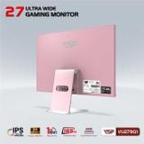  Màn hình VSP VU279Q1 - Pink | 27 inch, 2K, IPS, 165Hz, 1ms, USB C - 65w 