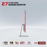  Màn hình VSP VU279Q1 - Pink | 27 inch, 2K, IPS, 165Hz, 1ms, USB C - 65w 