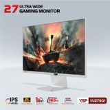  Màn hình VSP VU279Q1 - White | 27 inch, 2K, IPS, 165Hz, 1ms 