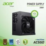  Nguồn máy tính ACER AC550 550W 80 Plus Bronze | Full Modular, ATX 