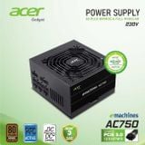  Nguồn Acer AC750 | 80 plus bronze, full modular 