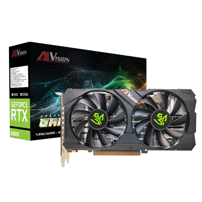 Card màn hình VGA AIVISION RTX 2060 Super 8GB Fan - Main Image