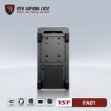  Thùng máy VSP Gaming FA-01 - Black | Support E-ATX, Workstation, Không kèm fan 