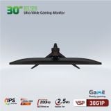  Màn hình VSP ELSA 30G1P - Black | 30 inch, WFHD, IPS, 200hz, 2.5ms, phẳng 