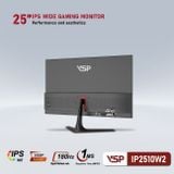  Màn hình VSP IP2510W2 - Đen | 24.5 inch, Full HD, Fast IPS, 180Hz, 1ms, phẳng 
