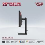  Màn hình Gaming VSP IP2518S2 | 24.5 inch, Full HD, IPS, 180Hz, 1ms, phẳng, đen 