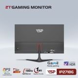 Màn hình VSP IP2718G - Black | 27 inch, Full HD, IPS, 180Hz, 1ms, phẳng 
