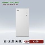  Thùng máy VSP V200 - Trắng Bạc 