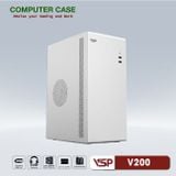 Thùng máy VSP V200 - Trắng Bạc 