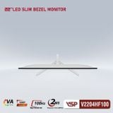 Màn hình VSP V2204HF100 - Trắng | 21.5 inch, Full HD, VA, 100Hz, 2ms, phẳng 