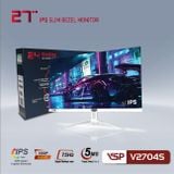  Màn hình VSP V2704S Trắng | 27 inch, Full HD, IPS, 75Hz, 5ms, phẳng 
