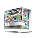  Thùng máy VSP X7 - White (Kính cong) 