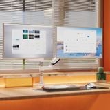  Giá treo màn hình đôi North Bayou H180 - White | 17 - 27 inch 