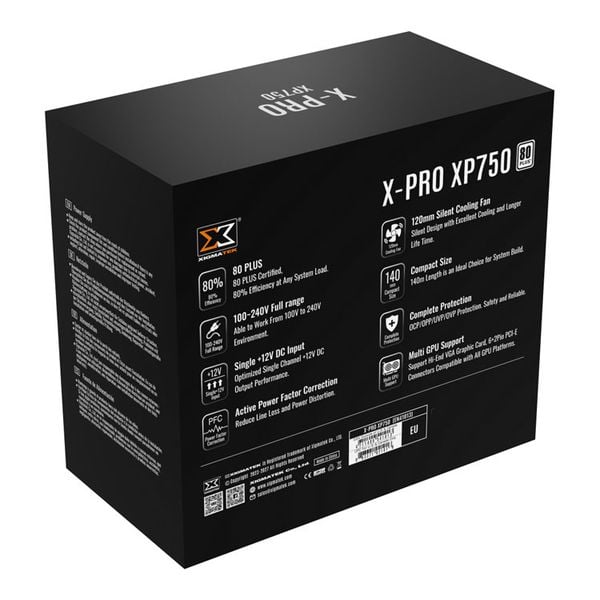  Nguồn máy tính Xigmatek X-Pro Xp650 - 80 Plus Standard | Non Modular, ATX 