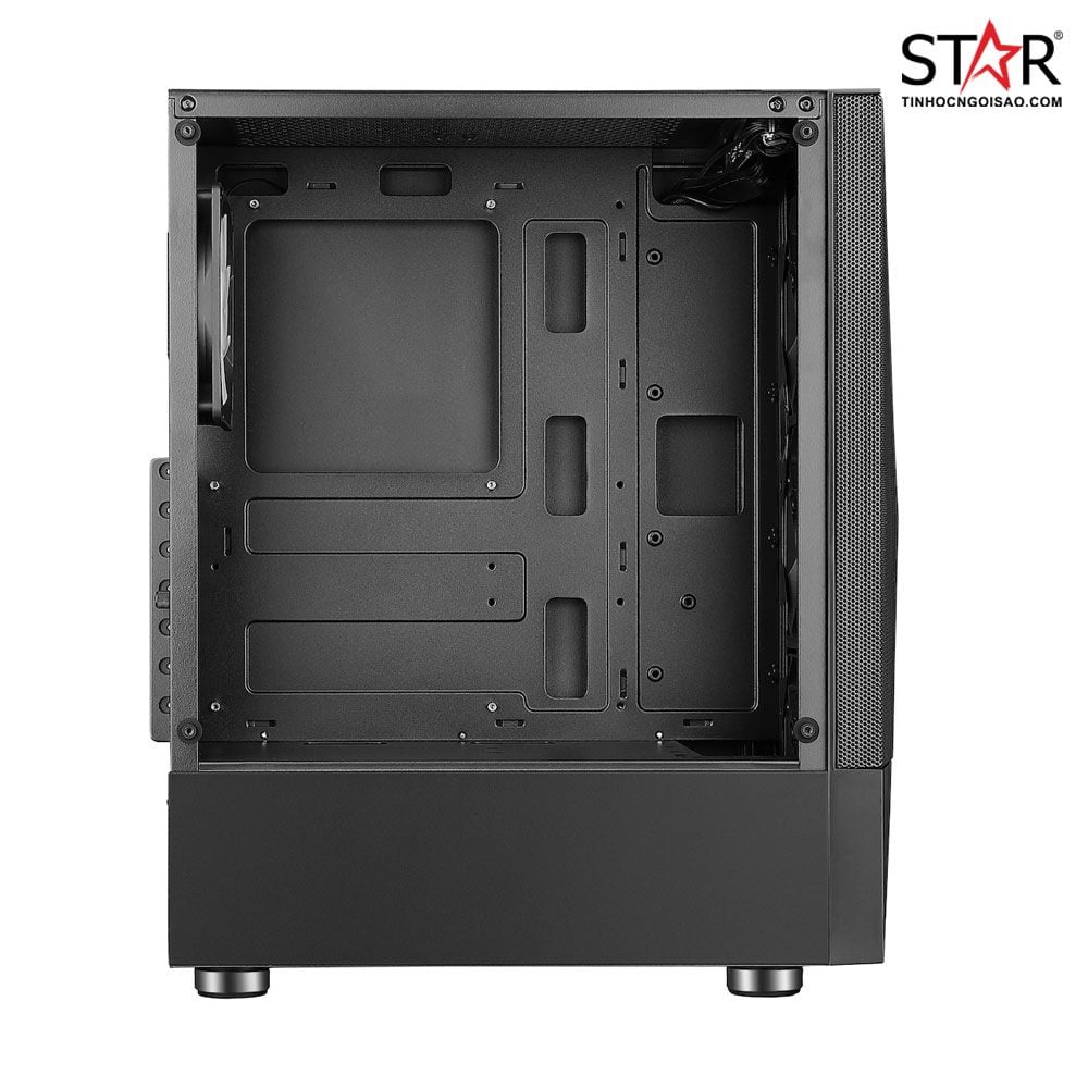 Thùng máy Case Jetek Game – R3 Black (Tặng 3 Fan RGB)