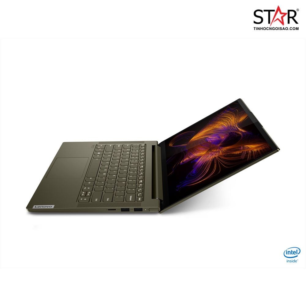 Laptop Lenovo Yoga Slim 7 14ITL05 82A3004FVN i7-1165G7 EVO | Iris Xe Graphics | 8GB | 512GB |14 inch FHD IPS | Win10 (Dark Moss)