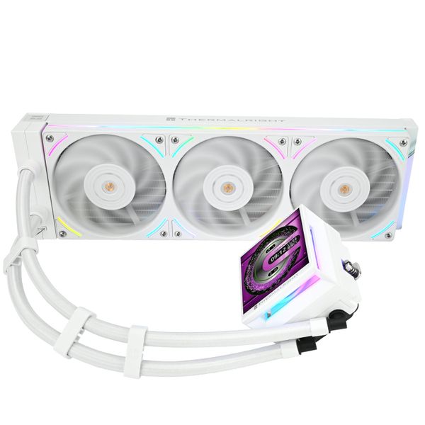  Tản nhiệt nước Thermalright Hyper Vision 360 UB | ARGB Display, Trắng 