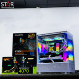  PC Gaming STAR Sage | Intel i5 13400F\ RTX 4070 12G\ B760M WIFI\ RAM 16GB\ SSD 500GB 
