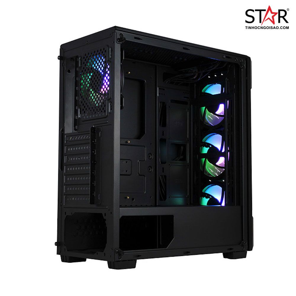 Thùng máy Case Jetek Squid Game – R22(Tặng 3 Fan RGB)