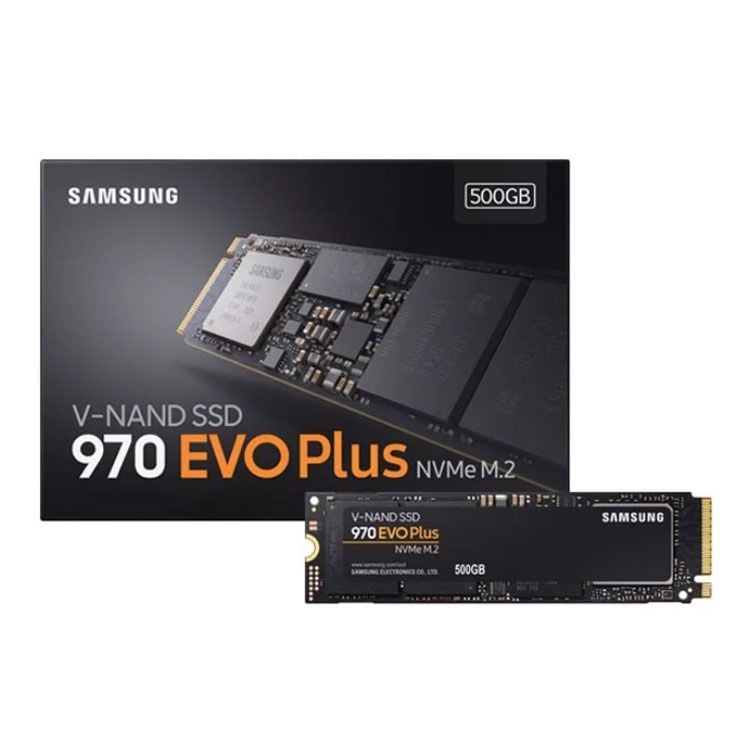 Ổ cứng SSD 500G Samsung 970 EVO Plus M.2 NVMe PCIe Gen3x4 (MZ-V7S500BW)