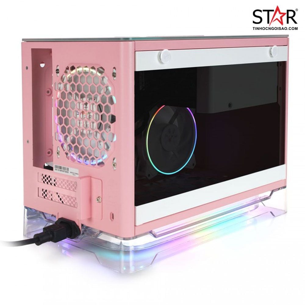 Thùng máy Case InWin A1 Plus Pink Mini-ITX Tower (Hồng)