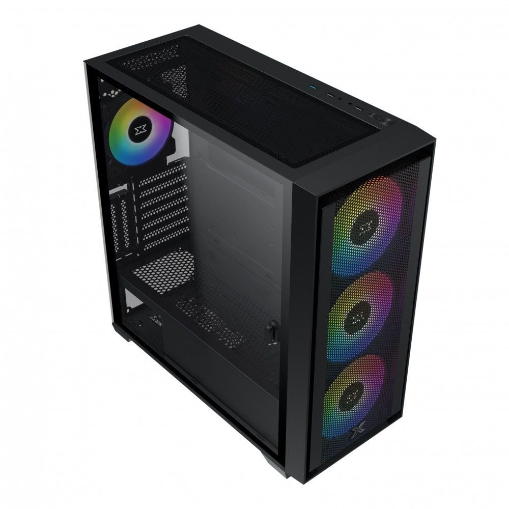 Thùng máy Case XIGMATEK ANUBIS PRO 4FX E ATX (EN40771) (KÈM 04 FAN ARGB)