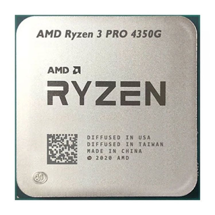 CPU AMD RYZEN 3 Pro 4350G Renoir (3.8GHz Up to 4.0GHz, AM4, 4 Cores 8 Threads) TRAY