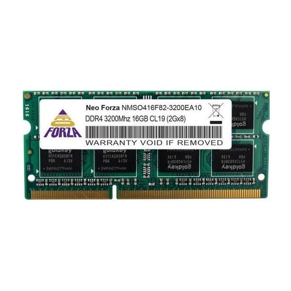  RAM Laptop Neo Forza Plug-n-Play 16GB DDR4 | (1x16GB), 3200MHz 