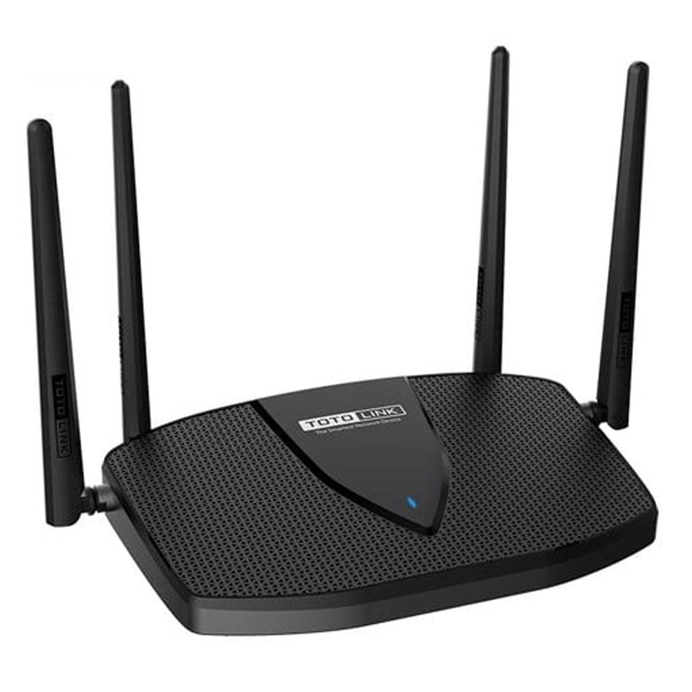 Bộ Router Wifi Totolink Wi-Fi 6 băng tần kép Gigabit AX1800 (X5000R) 4 Anten