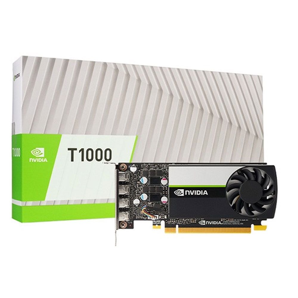 Card màn hình NVIDIA QUADRO Leadtek T1000 8GB 1Fan GDDR6 (mDPxa) (UPC 812674023076)