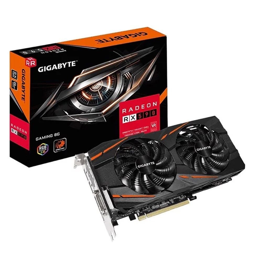 VGA Radeon RX 590 8GB GDDR5 Gigabyte Gaming (RX 590GAMING-8GBD)