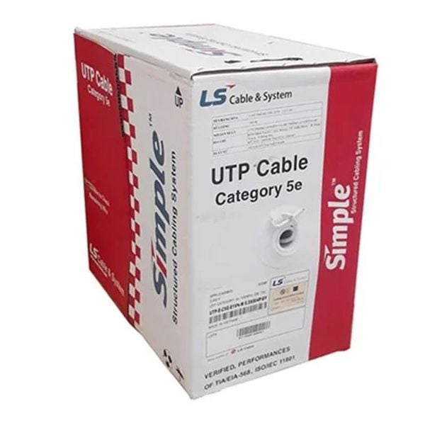  Cáp Category 5E U/UTP 25AWG U5100-004-GY1 