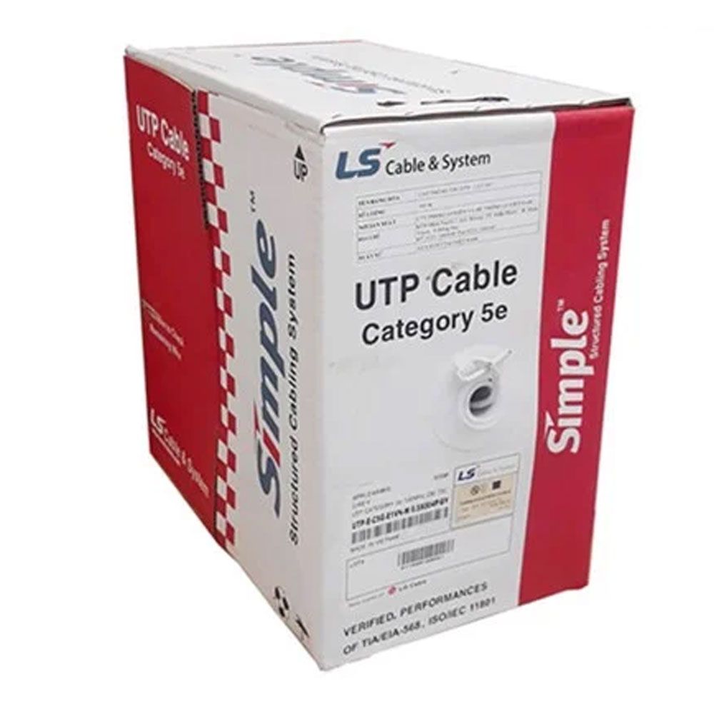 Cáp Category 5E U/UTP 25AWG U5100-004-GY1