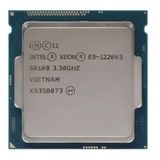  CPU Intel Xeon E3-1226 V3 (QSD, Tray, No Box) | LGA1150, 4 nhân 4 luồng, 3.3GHz, Không kèm fan 