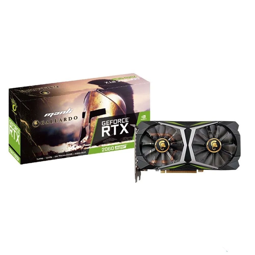 VGA Manli RTX 2060 Super 8GB GDDR6 Gallardo (M-NRTX 2060 SuperG/6RGHPPP-M2435)