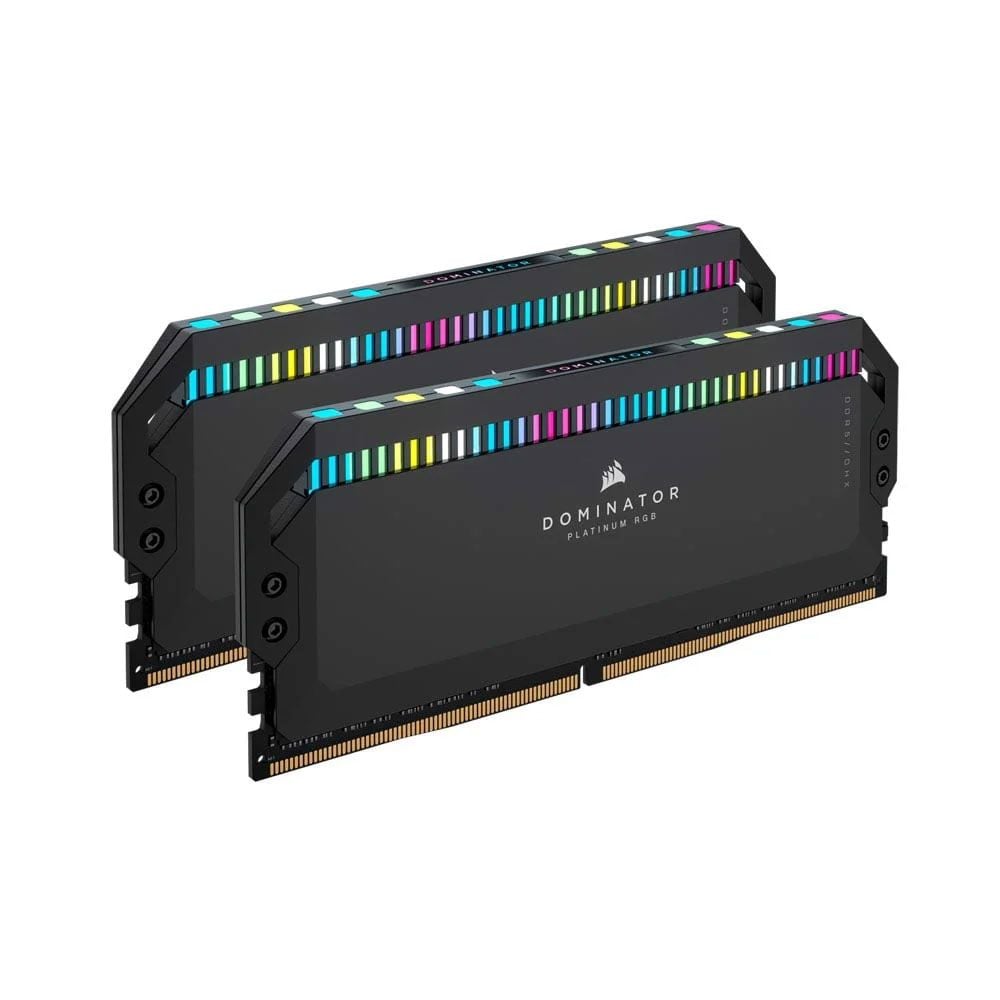 Ram PC Corsair Dominator Platinum RGB 32GB DDR5 5200Mhz (CMT32GX5M2B5200C40) (2x16GB)